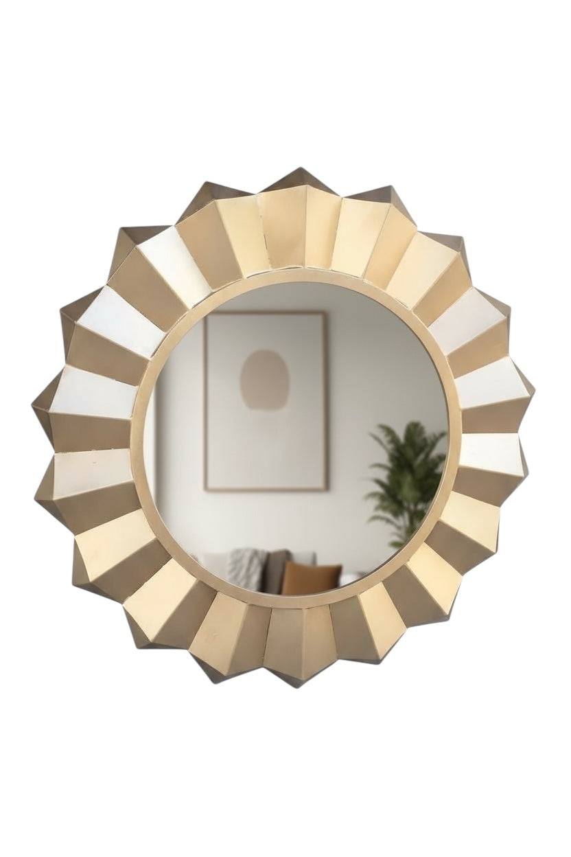 Rostand Metal Gold Mirror